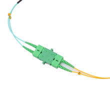 Durable Using Low Price SC to SC APC/UPC Duplex Multimode Fiber Optic Patch Cord Cable